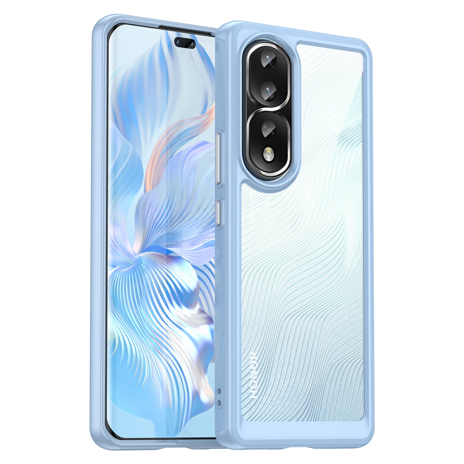 For Honor 80 Pro 5G Phone Case TPU Bumper Acrylic Back Shell Anti-fall Protective Cover For Honor 80 Pro 5G Phone Case TPU Bumper Acrylic Back Shell Anti-fall Protective Cover